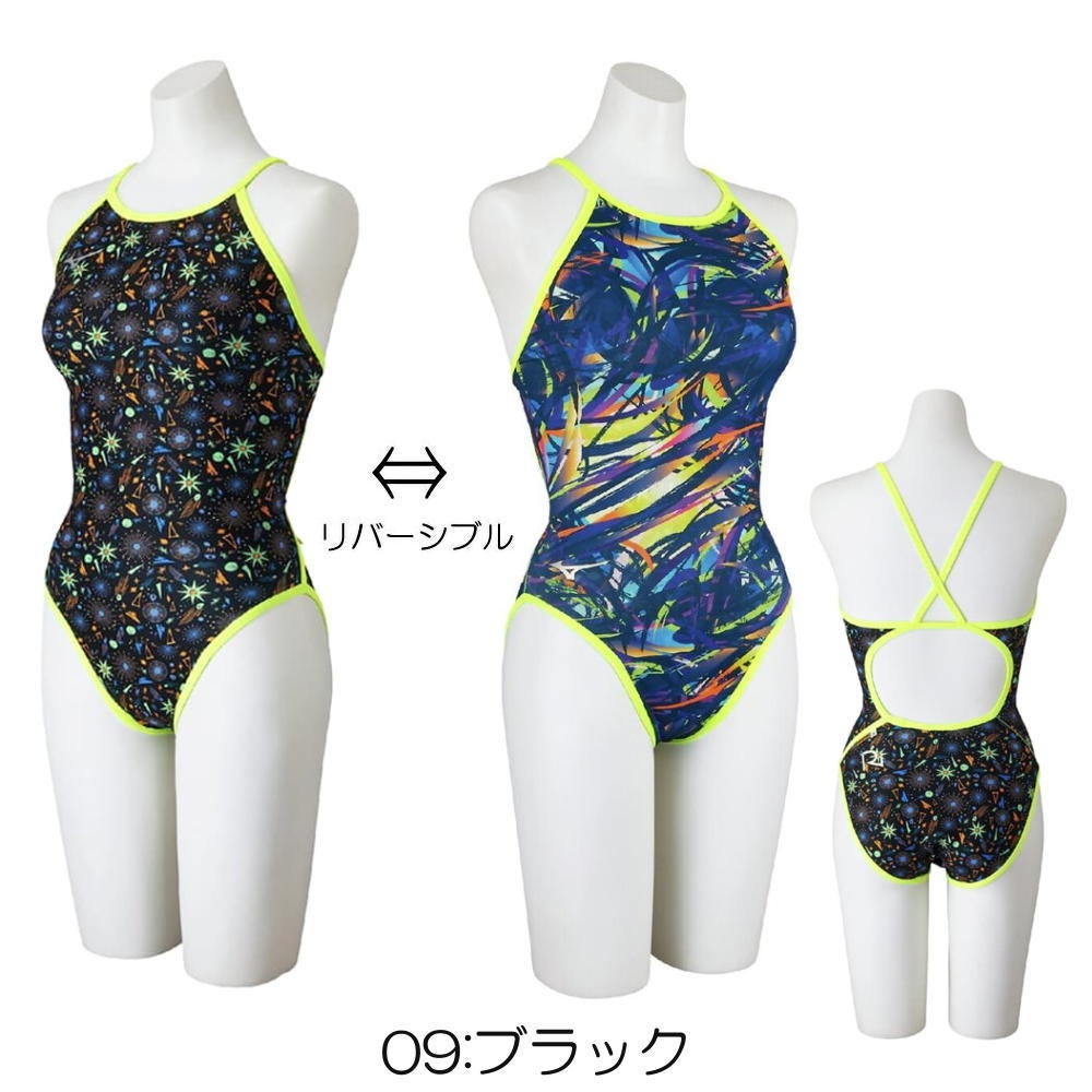 ミズノMIZUNO競泳水着練習用水着レディースエクサースーツミディアムカットEXERSUITSU-Fit競泳練習水着2026年春夏モデルN2MAD269