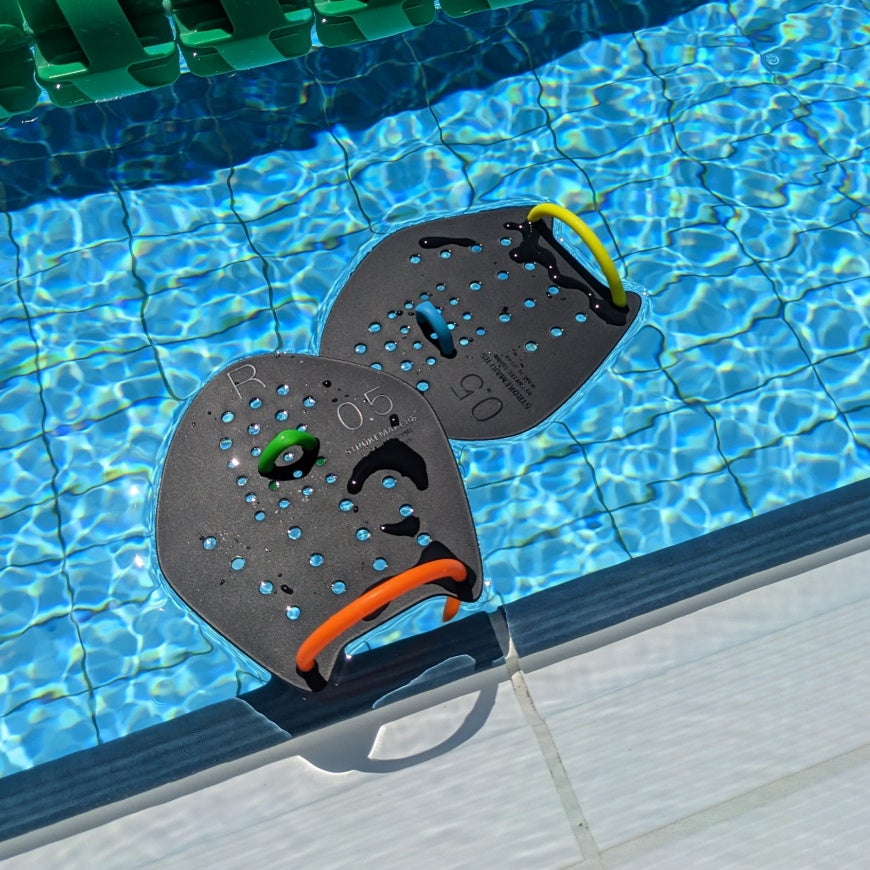 STROKEMAKERS ストロークメーカー パドル 限定カラーブラック 水泳 4泳法対応 SOL20130-2