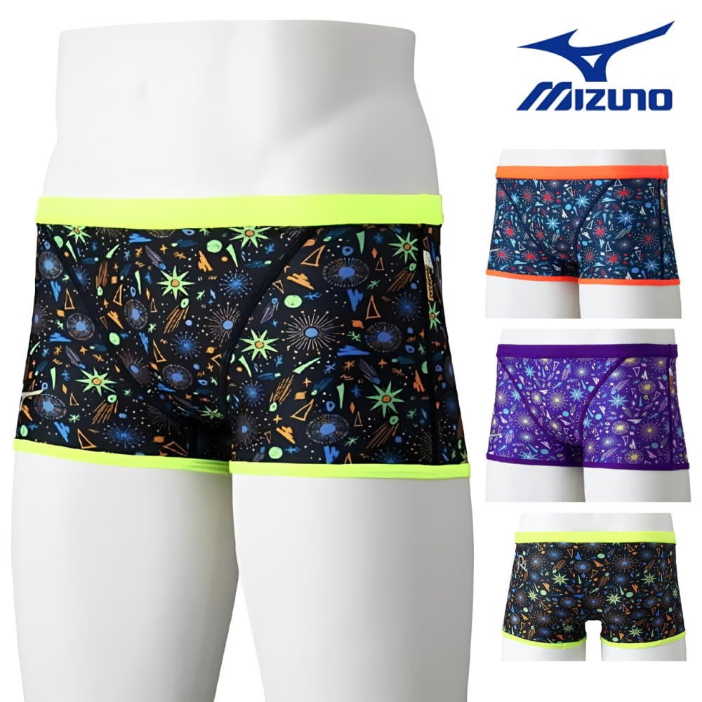 ミズノMIZUNO競泳水着練習用水着メンズエクサースーツショートスパッツEXERSUITSU-Fit競泳練習水着2026年春夏モデルN2MBD069