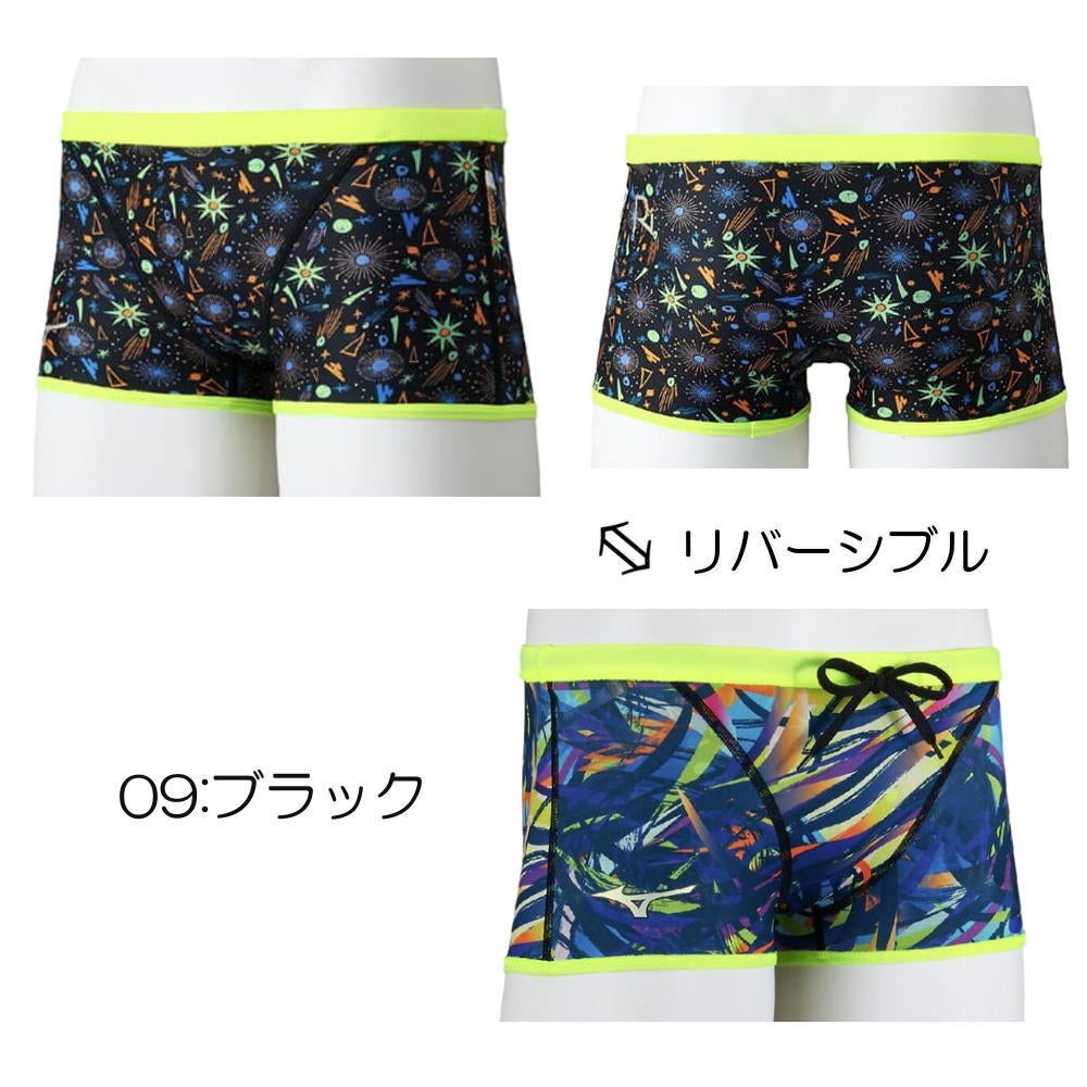 ミズノMIZUNO競泳水着練習用水着メンズエクサースーツショートスパッツEXERSUITSU-Fit競泳練習水着2026年春夏モデルN2MBD069