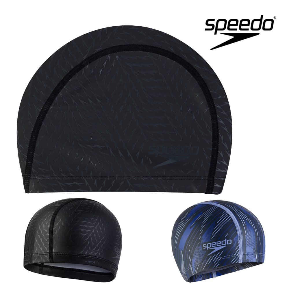 スピードSPEEDO水泳プリントシリコーンコーティングキャップスイムキャップ水泳小物2026年春夏モデルSE12616