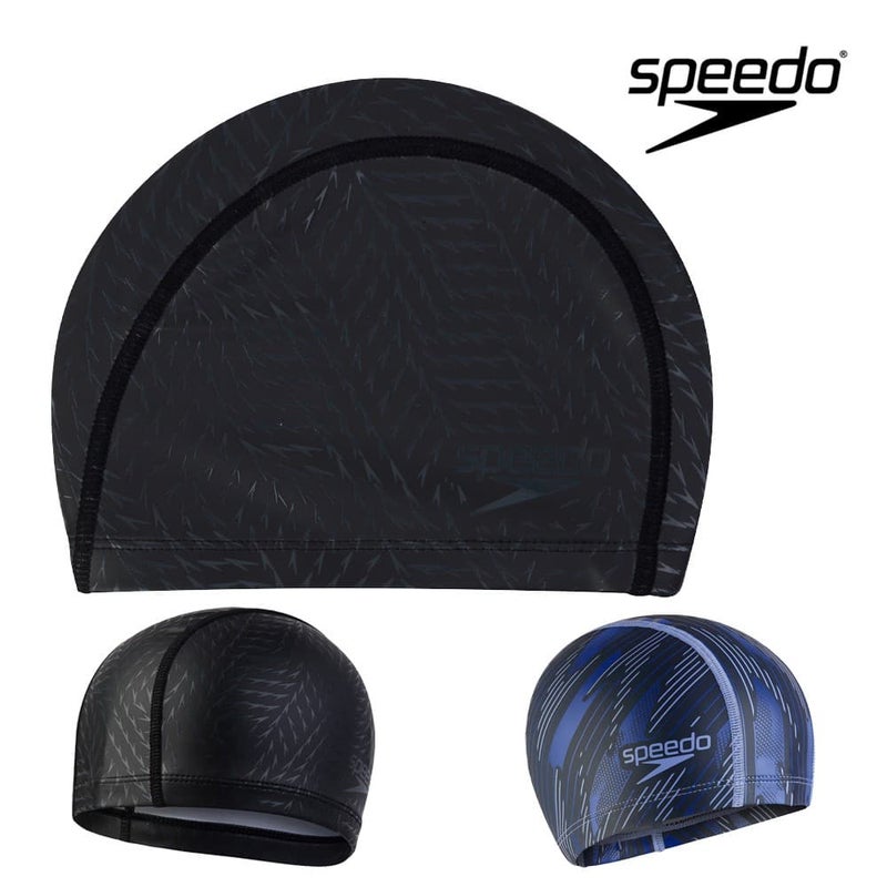 スピードSPEEDO水泳プリントシリコーンコーティングキャップスイムキャップ水泳小物2026年春夏モデルSE12616