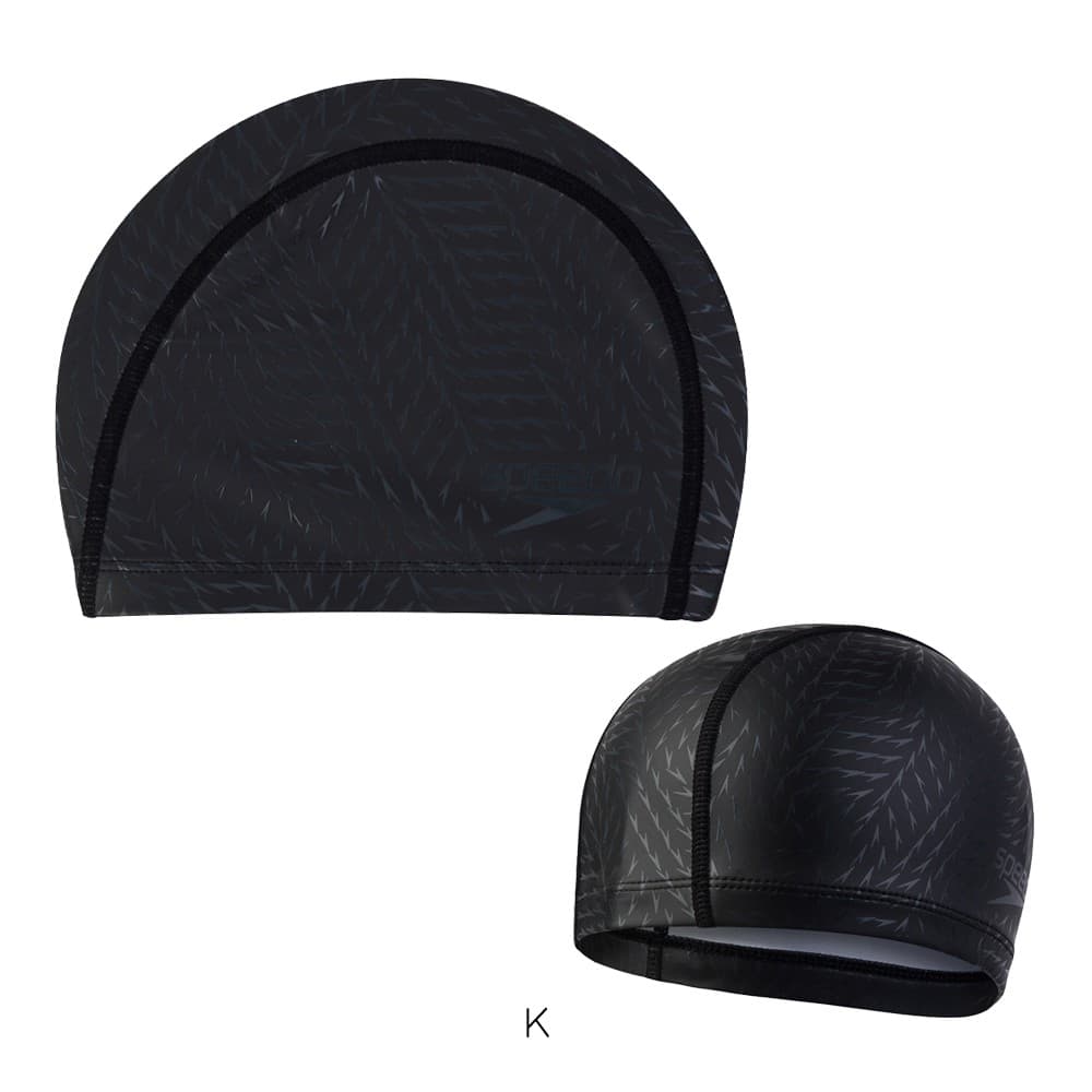 スピードSPEEDO水泳プリントシリコーンコーティングキャップスイムキャップ水泳小物2026年春夏モデルSE12616