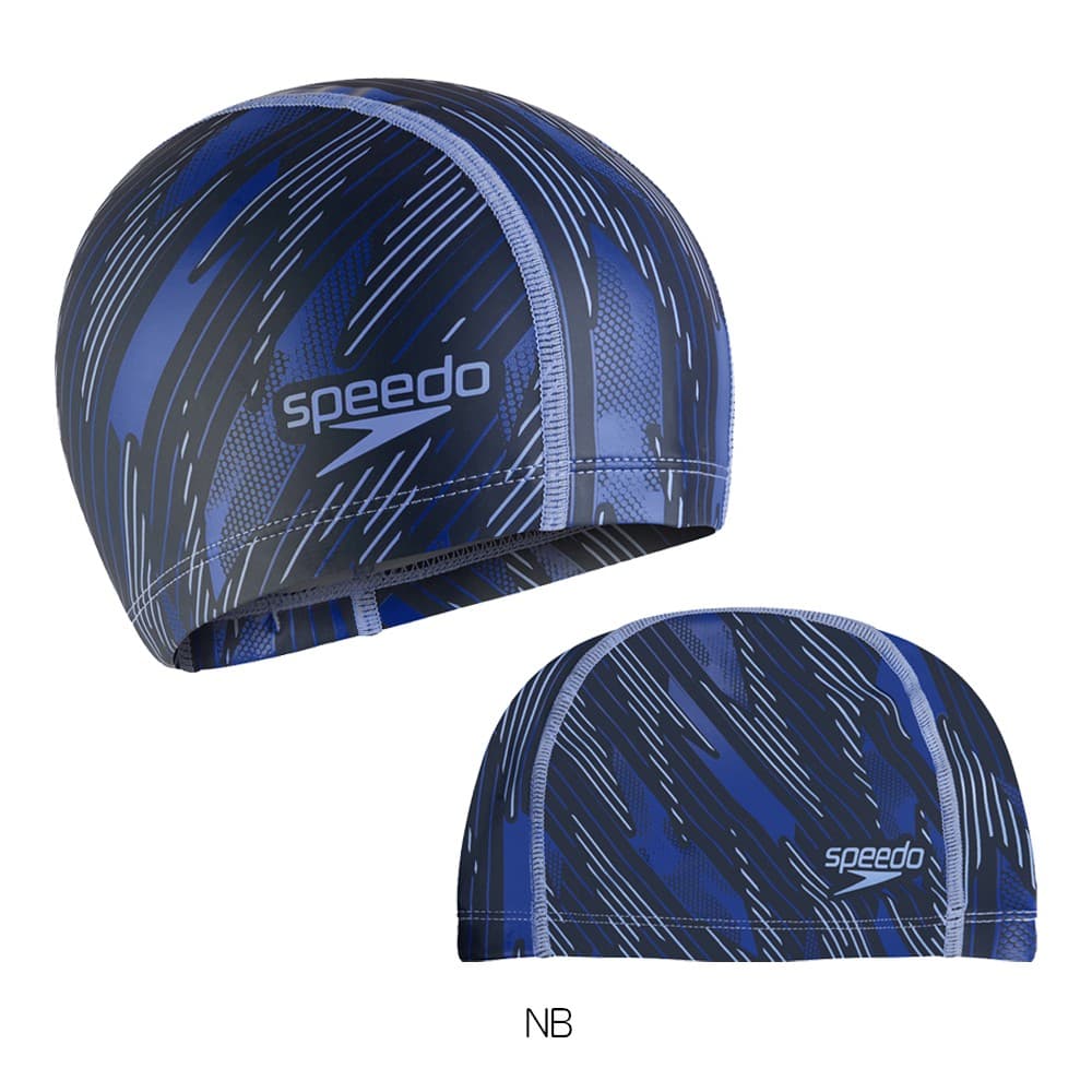 スピードSPEEDO水泳プリントシリコーンコーティングキャップスイムキャップ水泳小物2026年春夏モデルSE12616