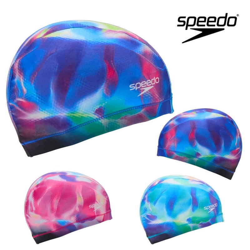 スピードSPEEDO水泳カラーオブウェーブストリコットキャップスイムキャップ水泳小物2026年春夏モデルSE12612
