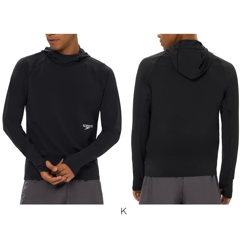 スピードSPEEDOエスピーラッシュガードフーディメンズOMNI-DSTRETCH2026年春夏モデルSL72621