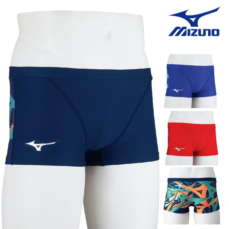 ミズノMIZUNO競泳水着練習用水着メンズエクサースーツショートスパッツEXERSUITSU-Fit競泳練習水着2026年春夏モデルN2MBD082