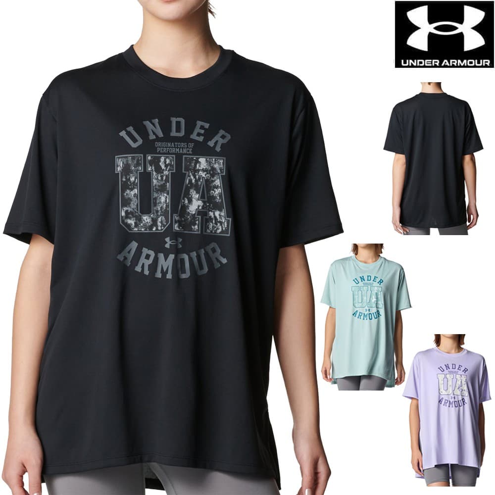 アンダーアーマーUNDERARMOURUAテックオーバーサイズTシャツレディースU6012608