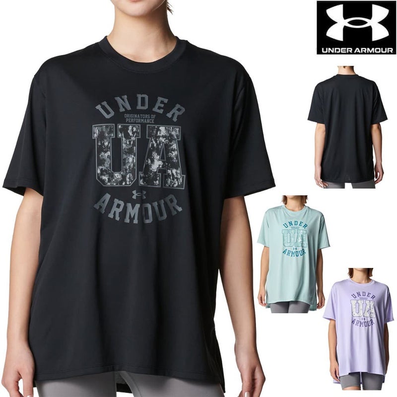 アンダーアーマーUNDERARMOURUAテックオーバーサイズTシャツレディースU6012608