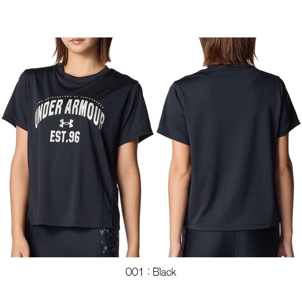 アンダーアーマーUNDERARMOURUAテックグラフィックTシャツレディースU6012610