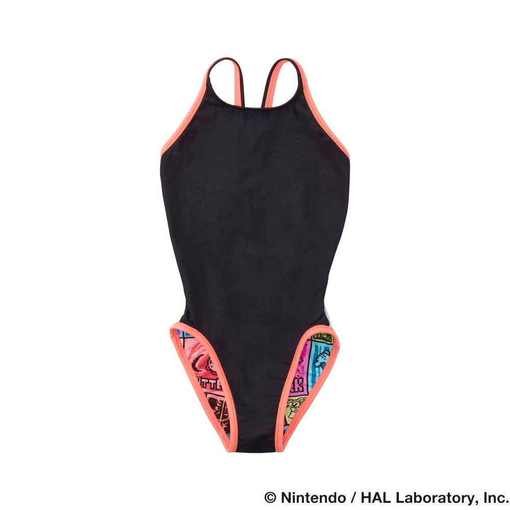 スピードSPEEDO競泳水着練習用水着ジュニア女子カービィドットブロックターンズスーツオールインワンENDURANCEECO競泳練習水着2026年春夏モデルSTG02602