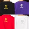 クラップCLAPローズクラップホイルTシャツレディーススポーツアパレルトレーニングフィットネス女性CTS26026