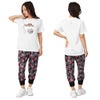 クラップCLAPローズクラップホイルTシャツレディーススポーツアパレルトレーニングフィットネス女性CTS26026