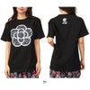 クラップCLAPローズクラップTシャツレディーススポーツアパレルトレーニングフィットネス女性CTS26028