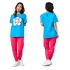 クラップCLAPローズクラップTシャツレディーススポーツアパレルトレーニングフィットネス女性CTS26028