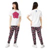 クラップCLAPローズクラップTシャツレディーススポーツアパレルトレーニングフィットネス女性CTS26028