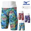 ミズノMIZUNO競泳水着メンズWA承認モデルSTGraphicハーフスパッツGX・SONICSTREAM2026年春夏モデルN2MBD046finaマークあり