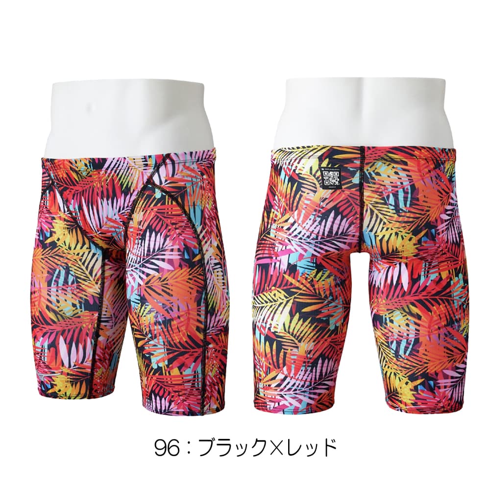 ミズノMIZUNO競泳水着メンズWA承認モデルSTGraphicハーフスパッツGX・SONICSTREAM2026年春夏モデルN2MBD046finaマークあり