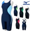 ミズノMIZUNOフィットネス水着レディースStrokeONEオールインワンパッド付き2026年春夏モデルN2JGD312