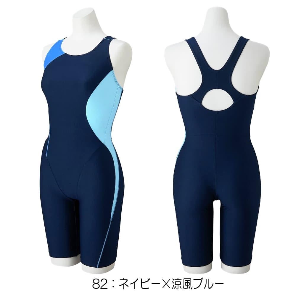 ミズノMIZUNOフィットネス水着レディースStrokeONEオールインワンパッド付き2026年春夏モデルN2JGD312