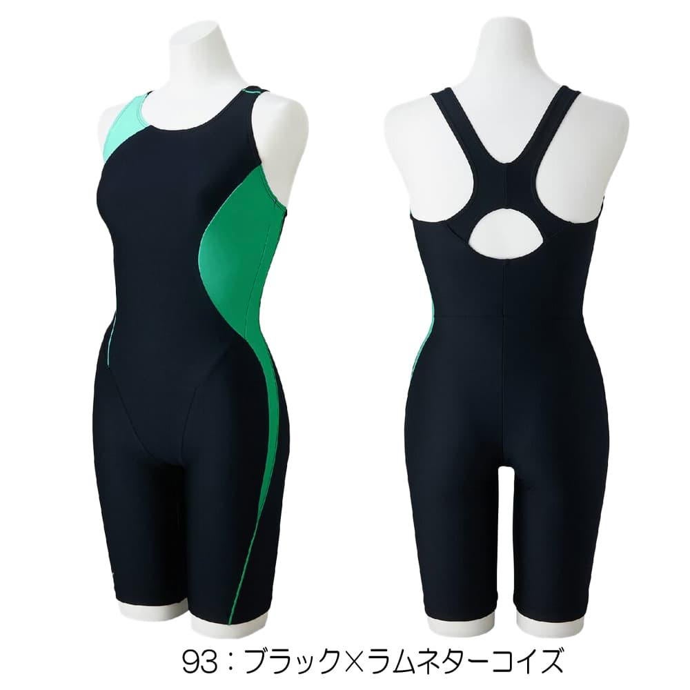 ミズノMIZUNOフィットネス水着レディースStrokeONEオールインワンパッド付き2026年春夏モデルN2JGD312