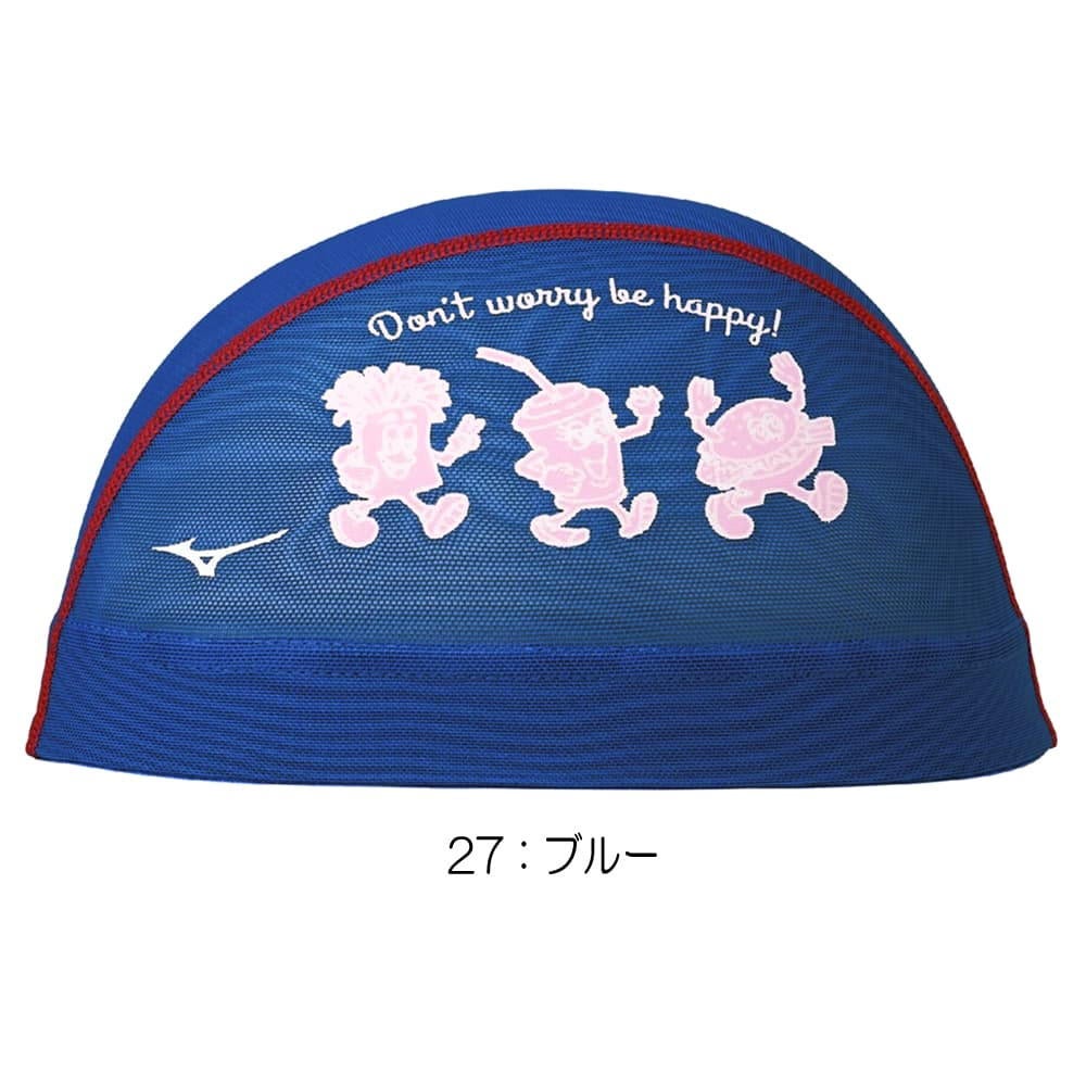 ミズノMIZUNO水泳メッシュキャップスイムキャップ水泳小物2026年春夏モデルN2JWD012