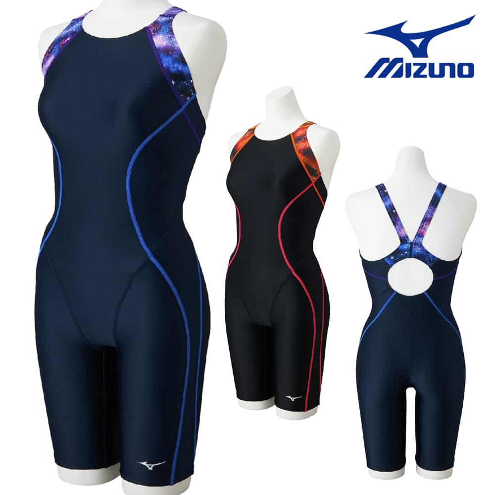 ミズノMIZUNOフィットネス水着レディースStrokeONEオールインワン2026年春夏モデルN2JGD746
