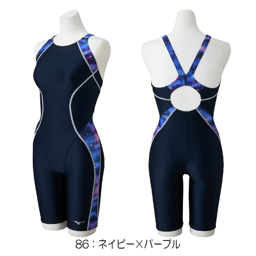 ミズノMIZUNOフィットネス水着レディースStrokeONEオールインワン2026年春夏モデルN2JGD747