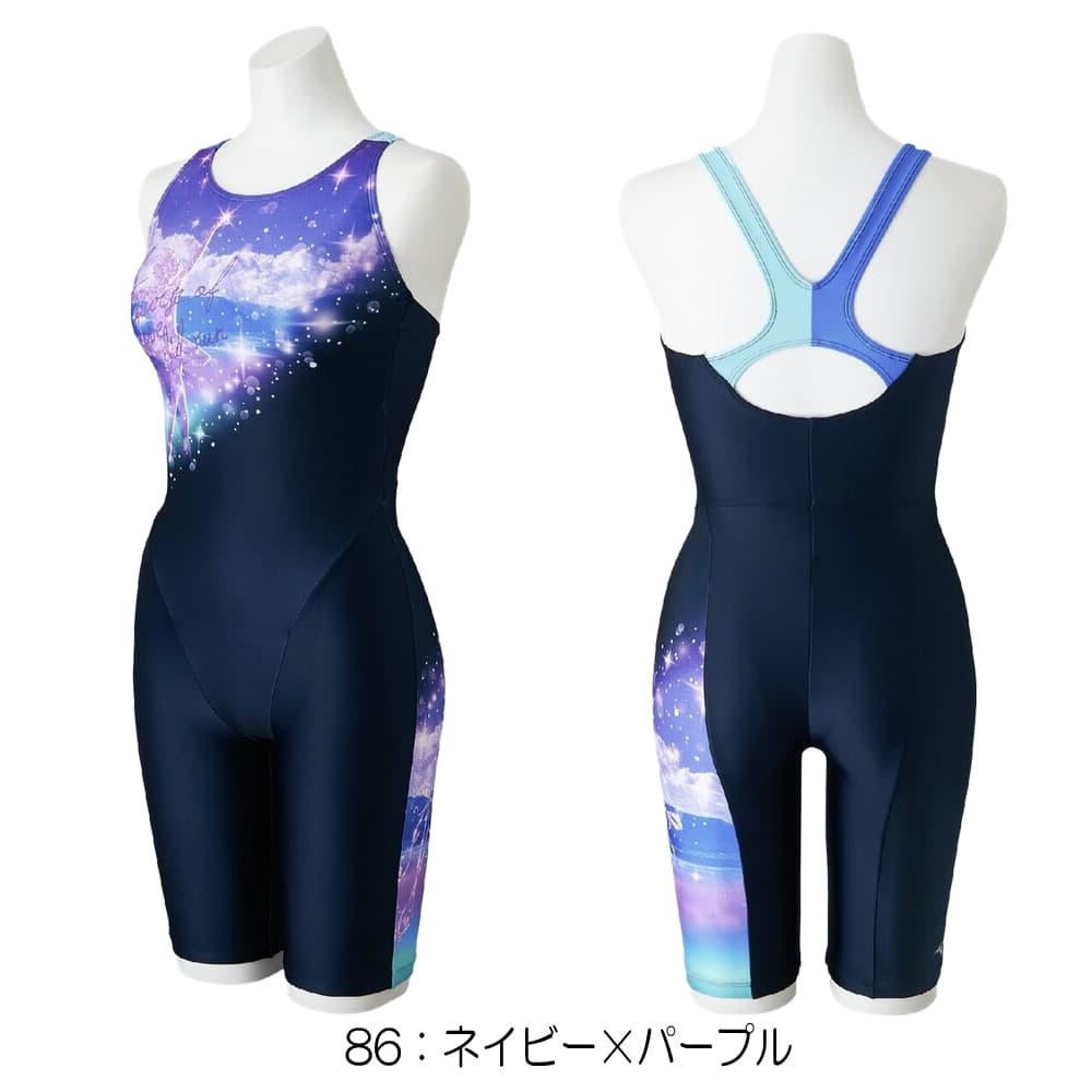 ミズノMIZUNOフィットネス水着レディースStrokeONEオールインワンパッド付き2026年春夏モデルN2JGD804