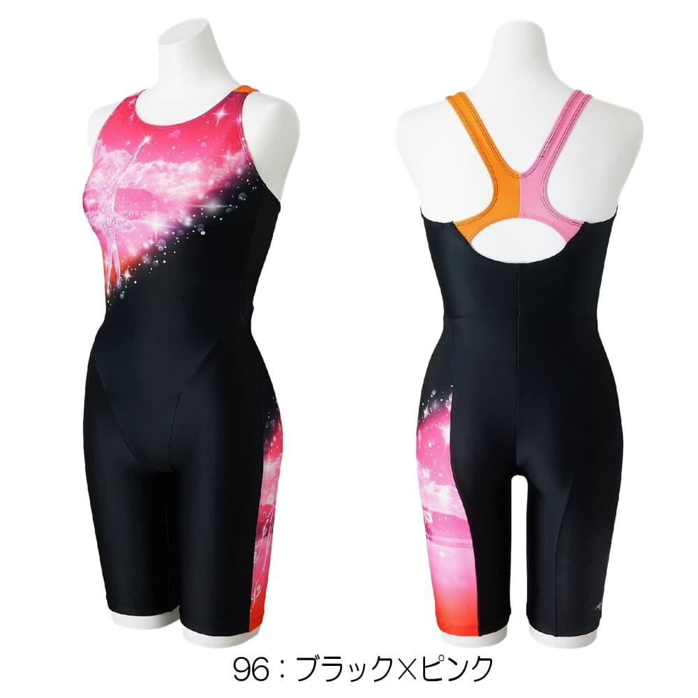 ミズノMIZUNOフィットネス水着レディースStrokeONEオールインワンパッド付き2026年春夏モデルN2JGD804