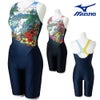 ミズノMIZUNOフィットネス水着レディースStrokeONEオールインワンパッド付き2026年春夏モデルN2JGD805