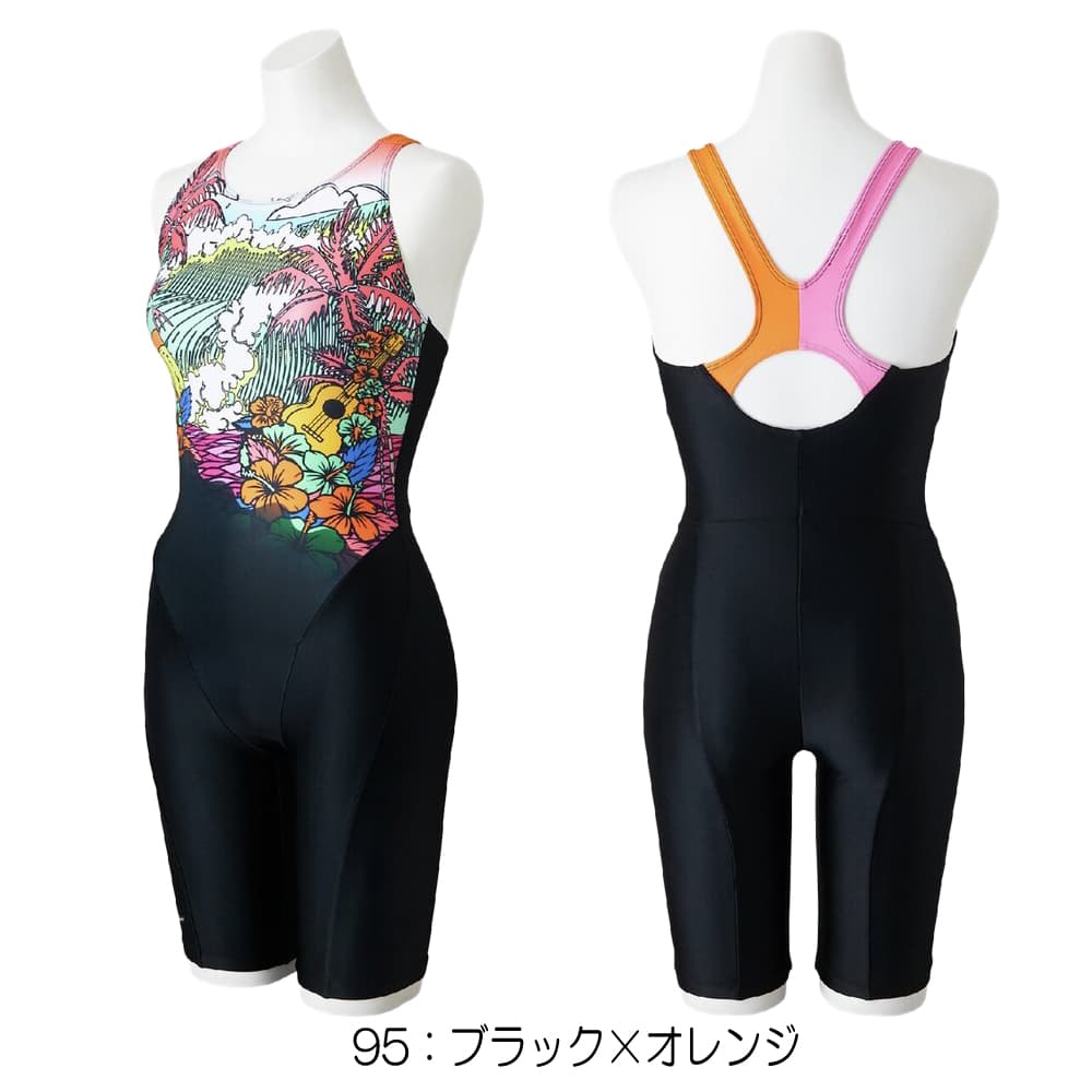 ミズノMIZUNOフィットネス水着レディースStrokeONEオールインワンパッド付き2026年春夏モデルN2JGD805