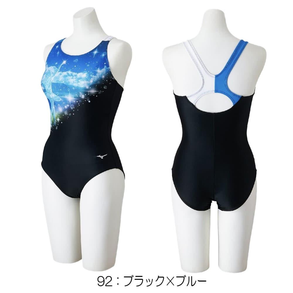 ミズノMIZUNOフィットネス水着レディースStrokeONEワンピースパッド付き2026年春夏モデルN2JAD804