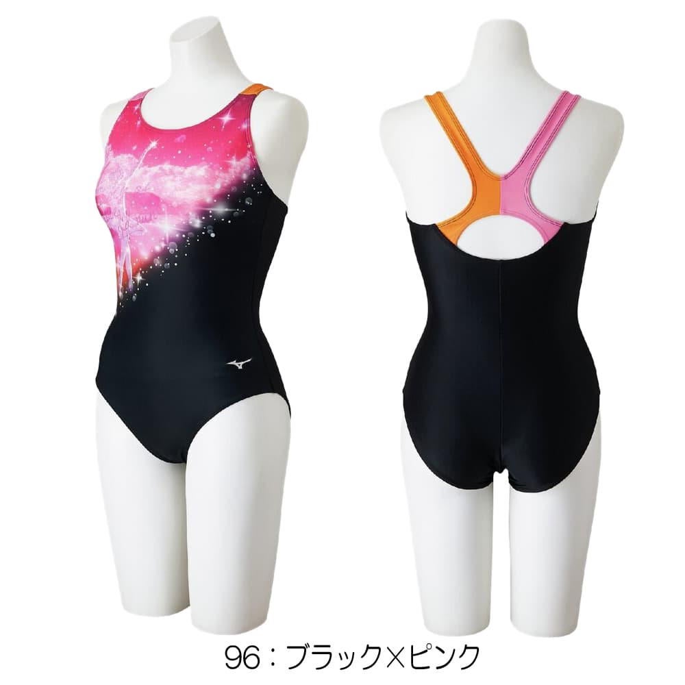 ミズノMIZUNOフィットネス水着レディースStrokeONEワンピースパッド付き2026年春夏モデルN2JAD804