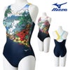 ミズノMIZUNOフィットネス水着レディースStrokeONEワンピース2026年春夏モデルN2JAD805