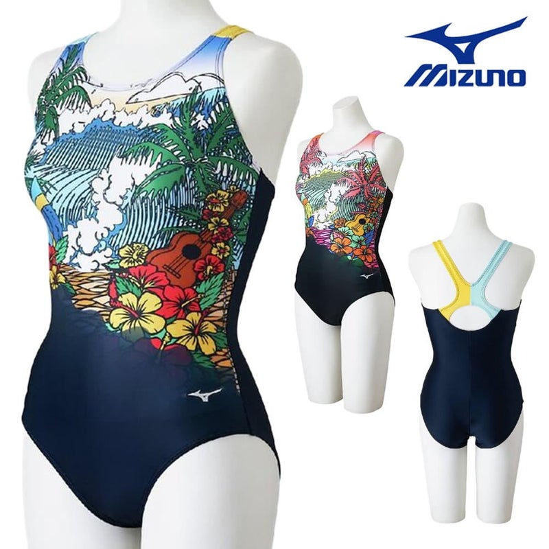 ミズノMIZUNOフィットネス水着レディースStrokeONEワンピース2026年春夏モデルN2JAD805