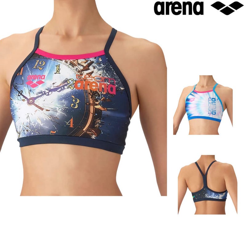 アリーナARENA競泳水着練習用水着レディーストレーニングトップスタフスーツタフスキンT2Eteamarena競泳練習水着2026年秋冬モデルAS6FWM15L