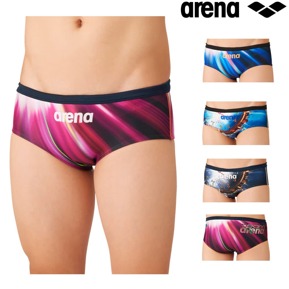 アリーナARENA競泳水着練習用水着メンズトレーニングブリーフタフスーツタフスキンT2Eteamarena競泳練習水着2026年秋冬モデルAS6FWM17M