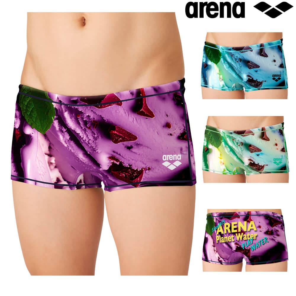 アリーナARENA競泳水着練習用水着メンズトレーニングスパッツショートレッグタフスーツタフスキンEP競泳練習水着2026年秋冬モデルAS6FWM34M
