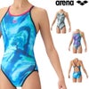 アリーナARENA競泳水着練習用水着レディーストレーニングワンピースオープンバックタフスーツタフスキンEP競泳練習水着2026年秋冬モデルAS6FWM35L