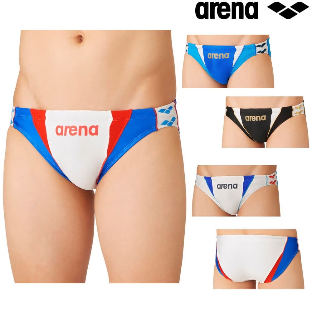 アリーナARENA競泳水着練習用水着メンズトレーニングブリーフフルダルUV競泳練習水着2026年秋冬モデルAS6FWM44M