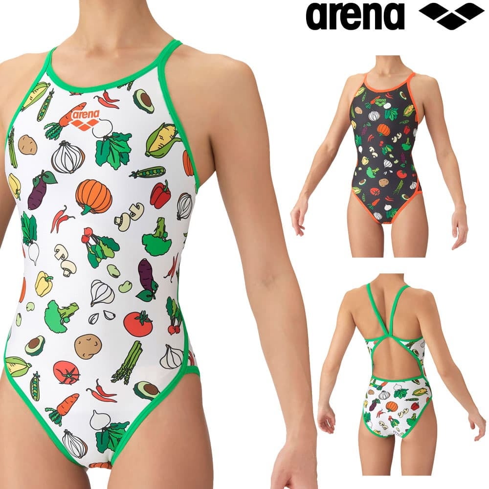 アリーナARENA競泳水着練習用水着レディーストレーニングワンピースオープンバックタフスーツタフスキンT2EFreshDip競泳練習水着2026年秋冬モデルAS6FWMF1L
