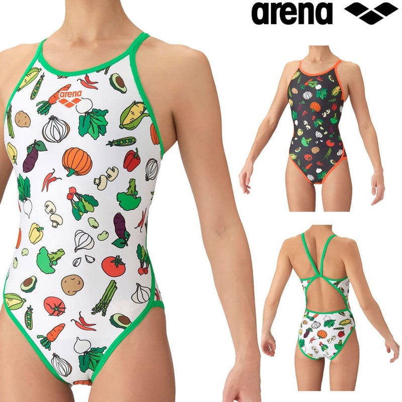 アリーナARENA競泳水着練習用水着レディーストレーニングワンピースオープンバックタフスーツタフスキンT2EFreshDip競泳練習水着2026年秋冬モデルAS6FWMF1L