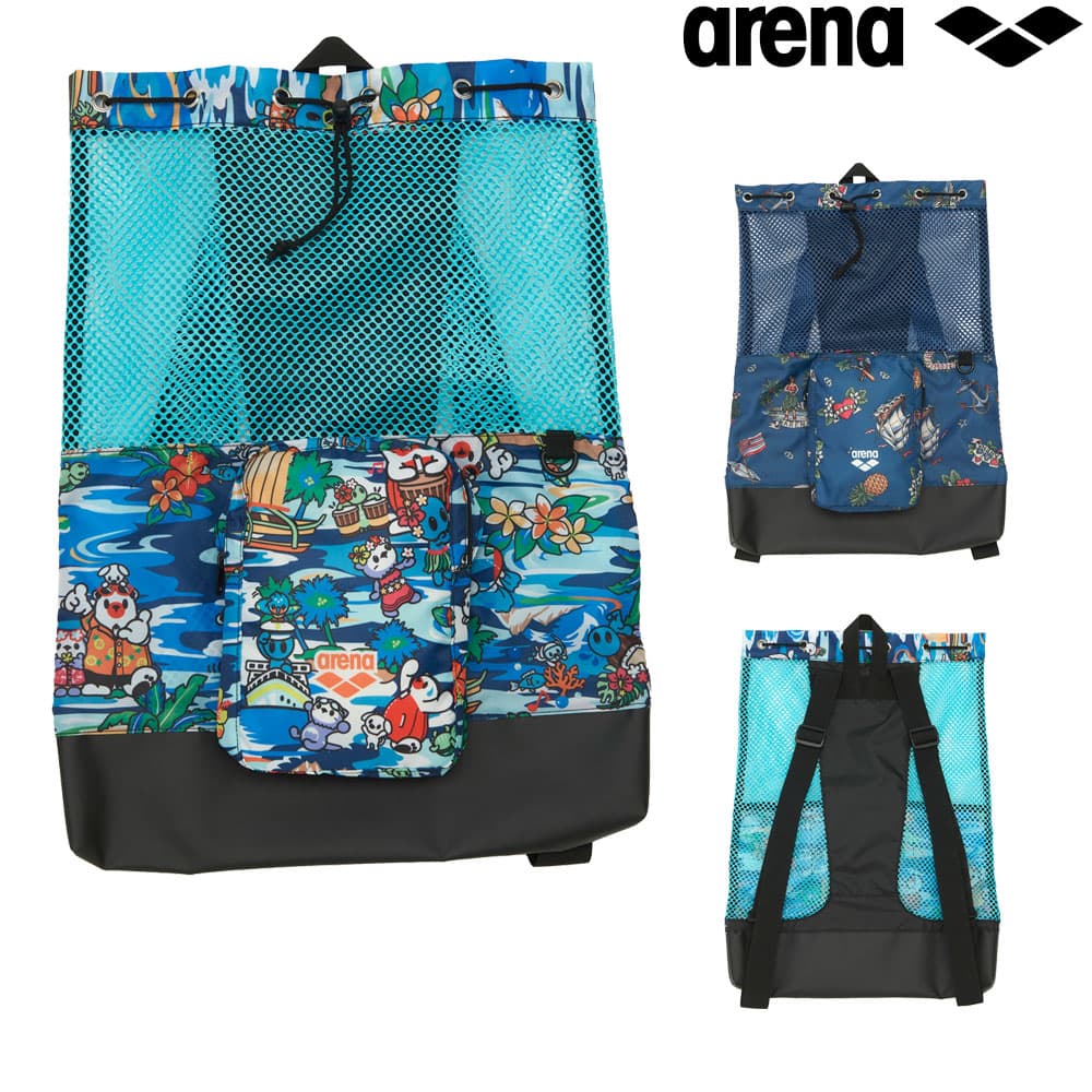 アリーナARENA水泳メッシュバックパック2026年秋冬モデルAS6FBP16U