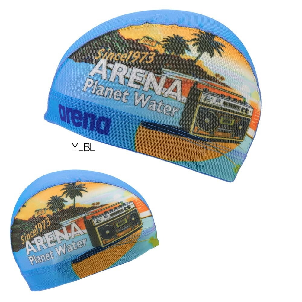 アリーナARENA水泳メッシュキャップ水泳小物2026年秋冬モデルAS6FSC53U