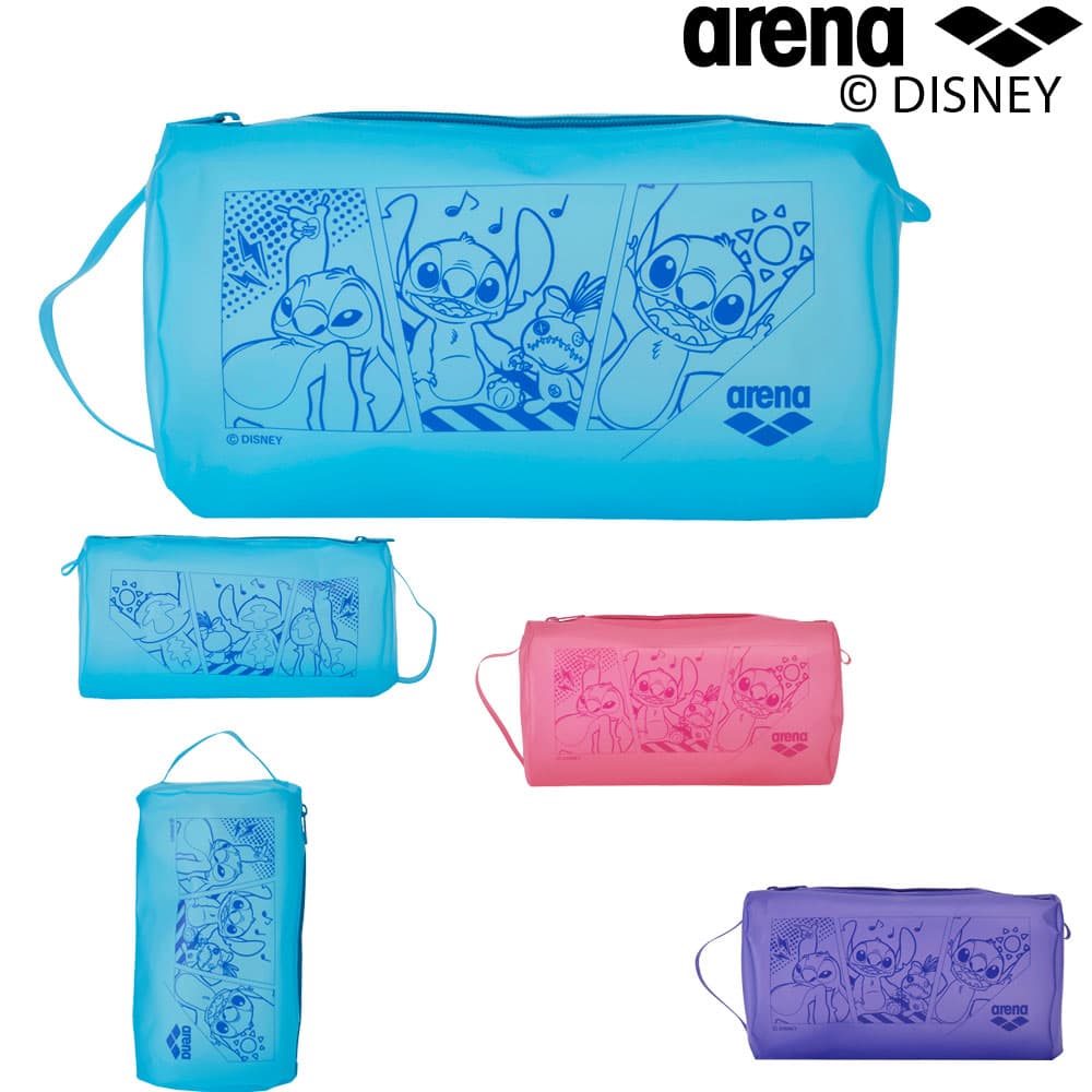 アリーナ ARENA 水泳 プルーフバッグ S ディズニー “スティッチ