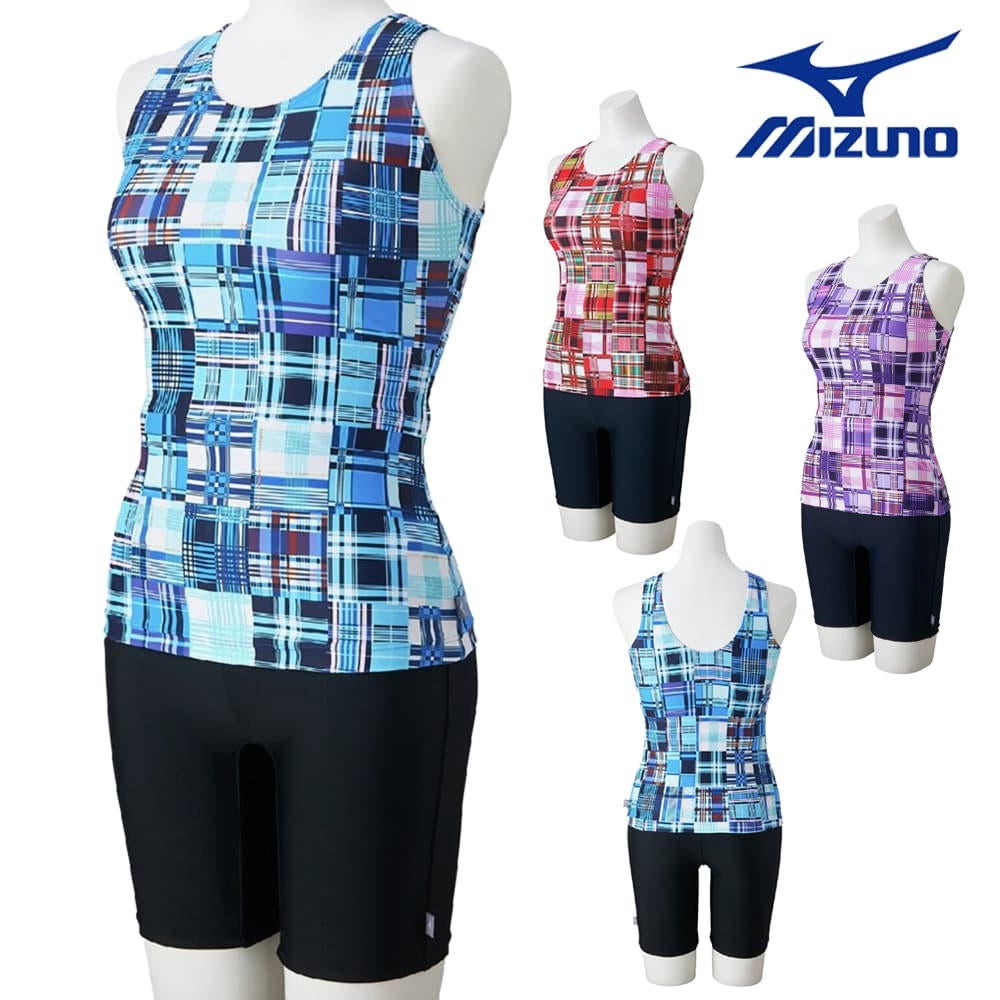 ミズノMIZUNOフィットネス水着レディースセパレーツパッド付き2026年春夏モデルN2JGD843