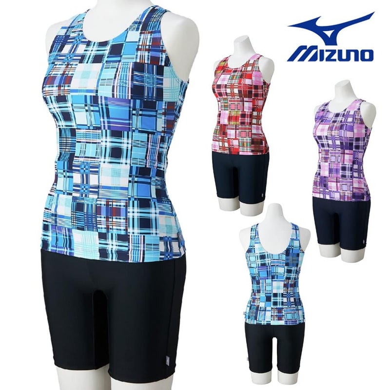 ミズノMIZUNOフィットネス水着レディースセパレーツパッド付き2026年春夏モデルN2JGD843