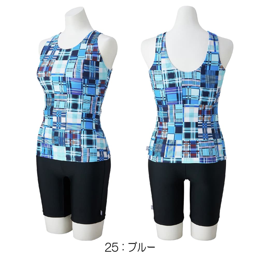 ミズノMIZUNOフィットネス水着レディースセパレーツパッド付き2026年春夏モデルN2JGD843