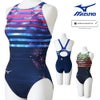 ミズノMIZUNO競泳水着レディースWA承認モデルSTGraphicローカット2026年春夏モデルN2MAD741finaマークあり